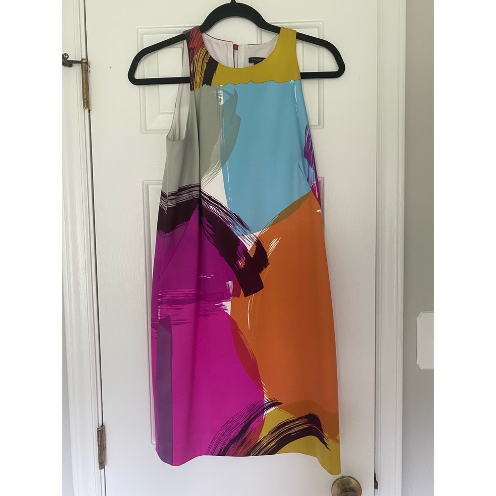 Ann Taylor Multi-Color Sheath, 6